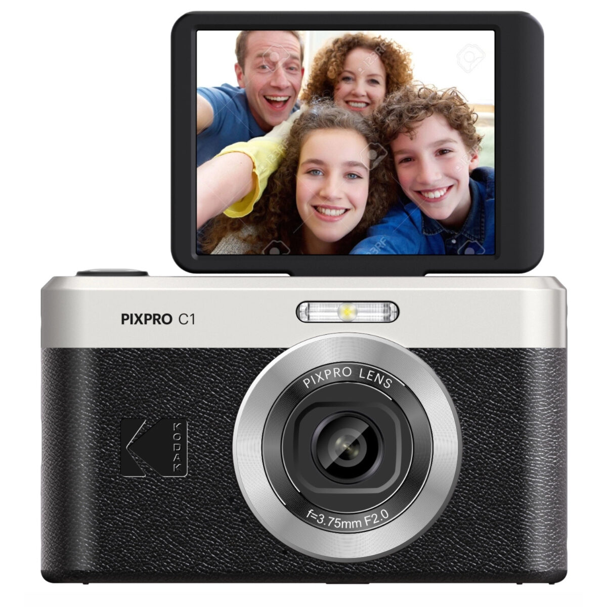CameraNU Kodak Pixpro C1 compact camera Zwart aanbieding
