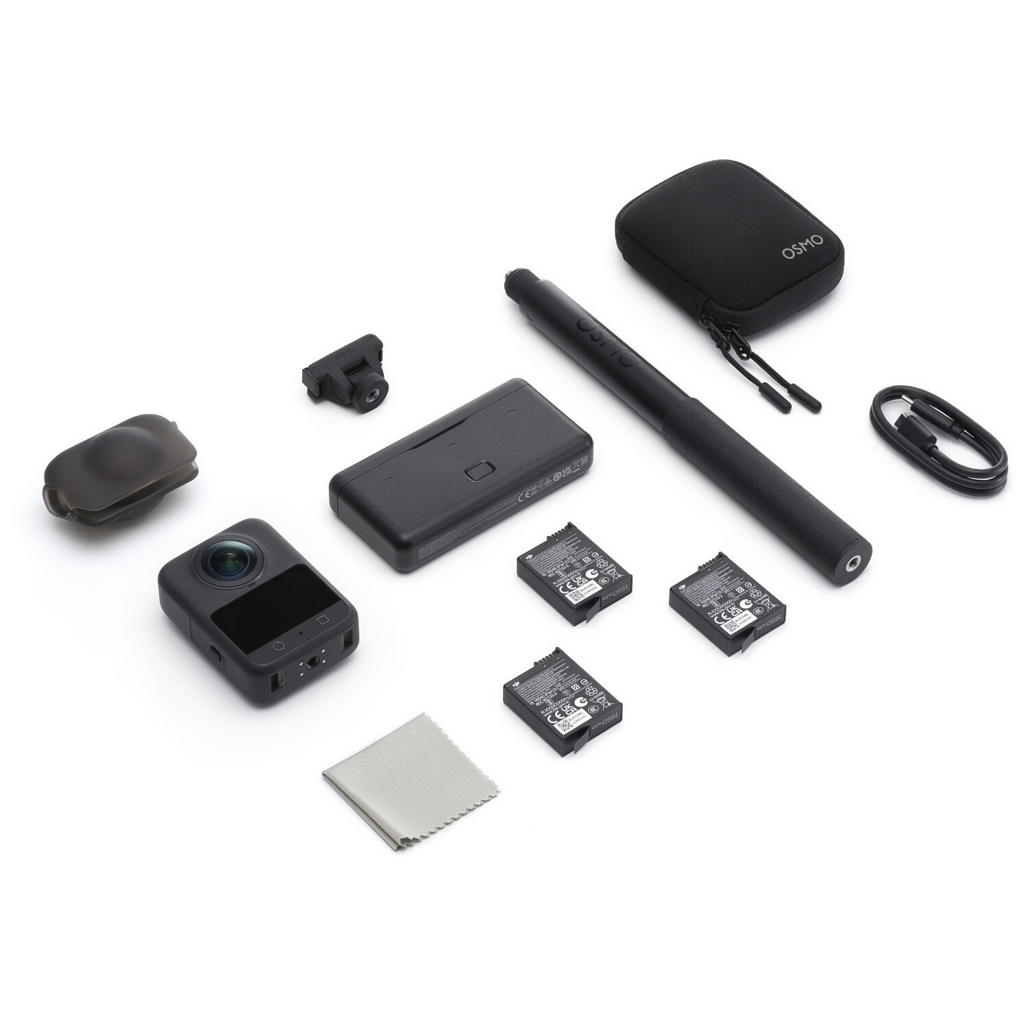DJI Osmo 360 Adventure Combo 360-graden-camera Grijs