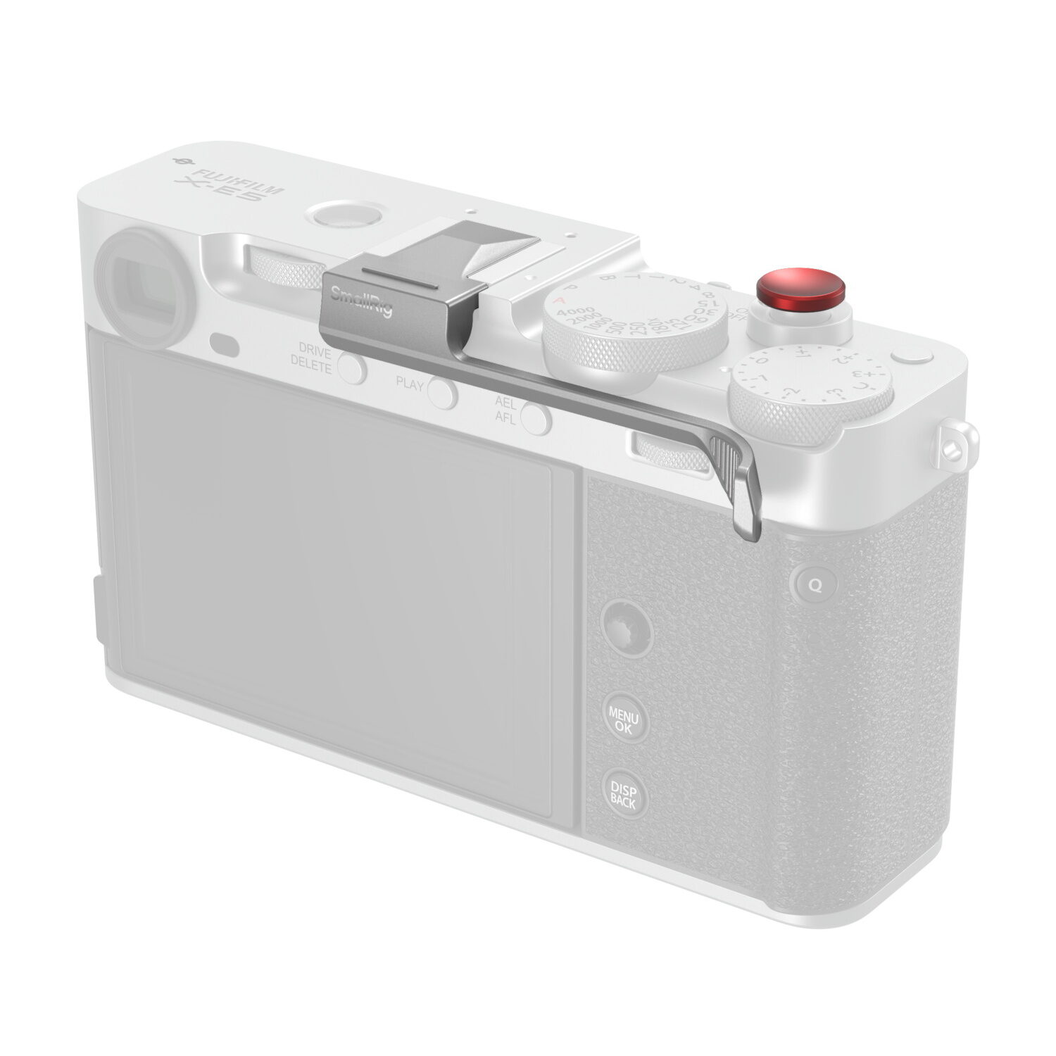 SmallRig 5451 Thumb Grip voor Fujifilm X-E5 Zilver