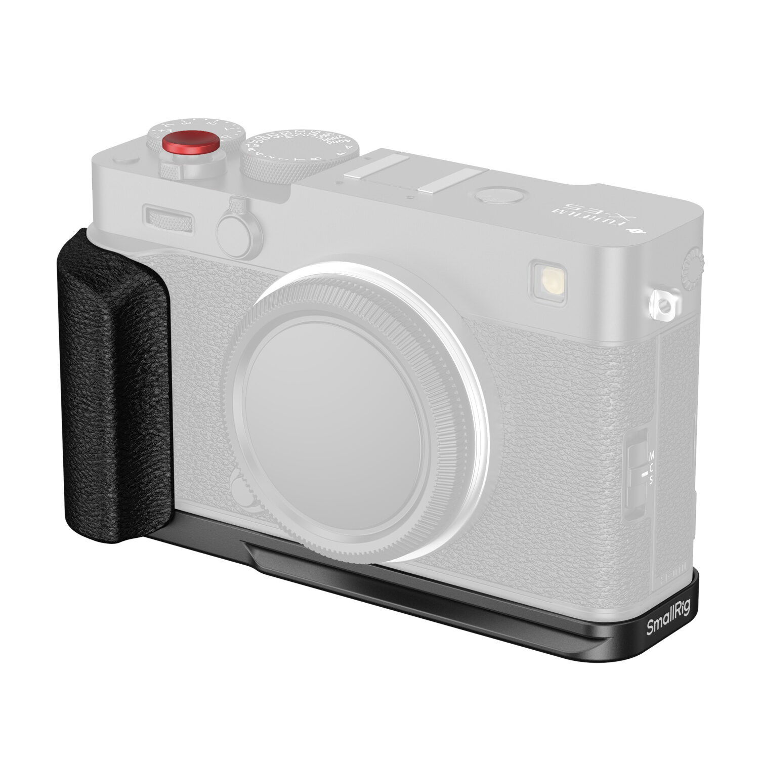 SmallRig 5448 L-Shaped Mount Plate with Silicone Handle voor Fujfilm X-E5 Zwart