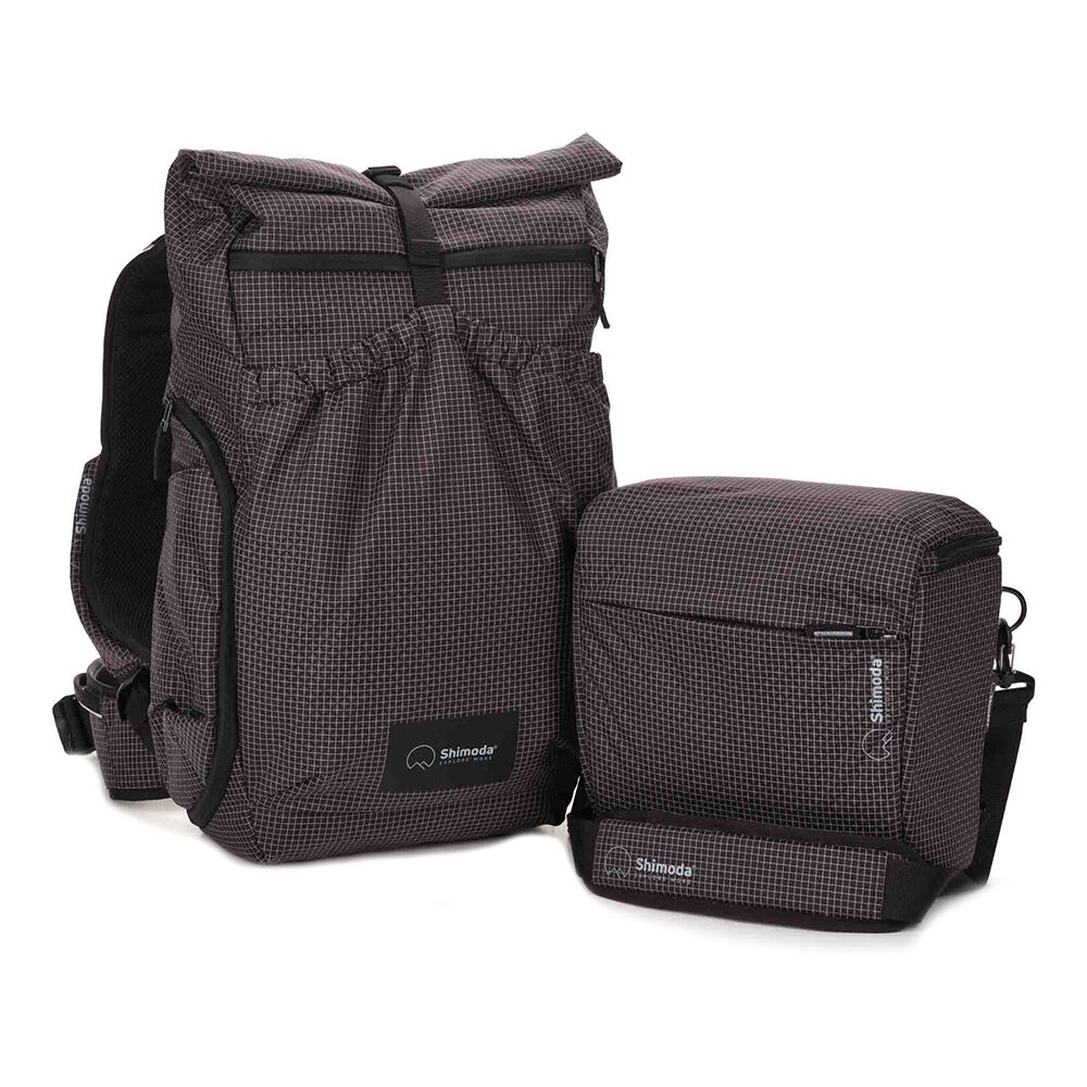 Shimoda Backpack Side Lite 22 Starter Kit - Zwart/Wit