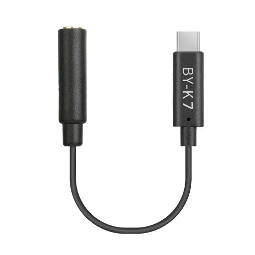 Boya BY-K7 3.5mm TRS to USB-C voor DJI Osmo Action series