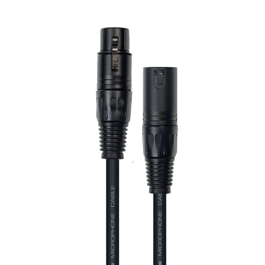Yellow Cable ECO M15X - XLR Male naar XLR Female microfoonkabel 15m Zwart
