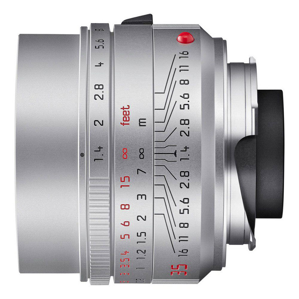 Leica Summilux-M 35mm f/1.4 ASPH objectief Zilver