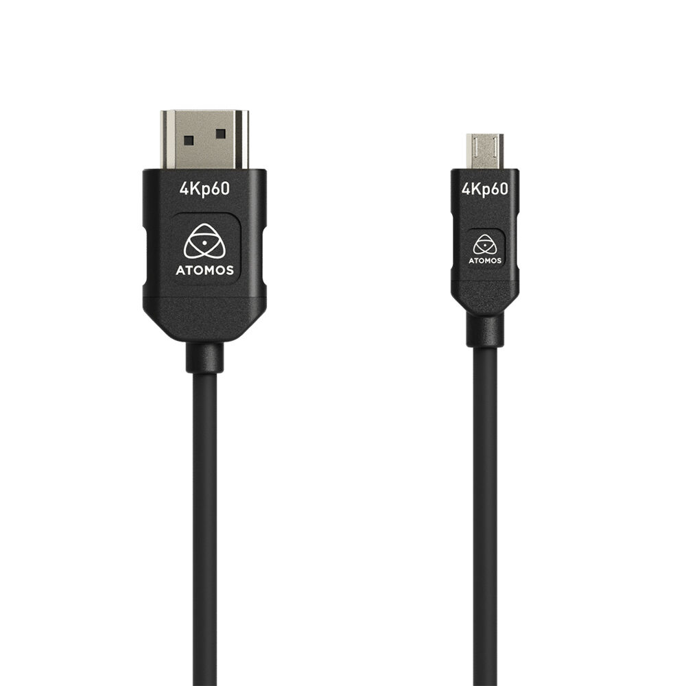 Atomos Full HDMI - Micro HDMI-kabel 45cm 4K60p