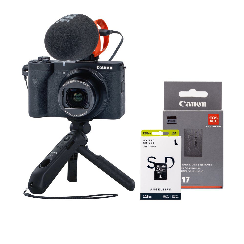 Canon Powershot V1 compact camera Reportage Creator Kit