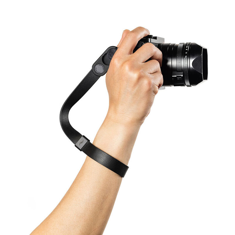 Peak Design Cuff Leather Camera Strap Wrist Black
