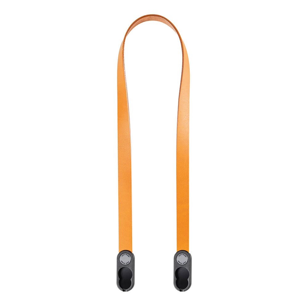 Peak Design Form Leather Camera Strap Neck Amber
