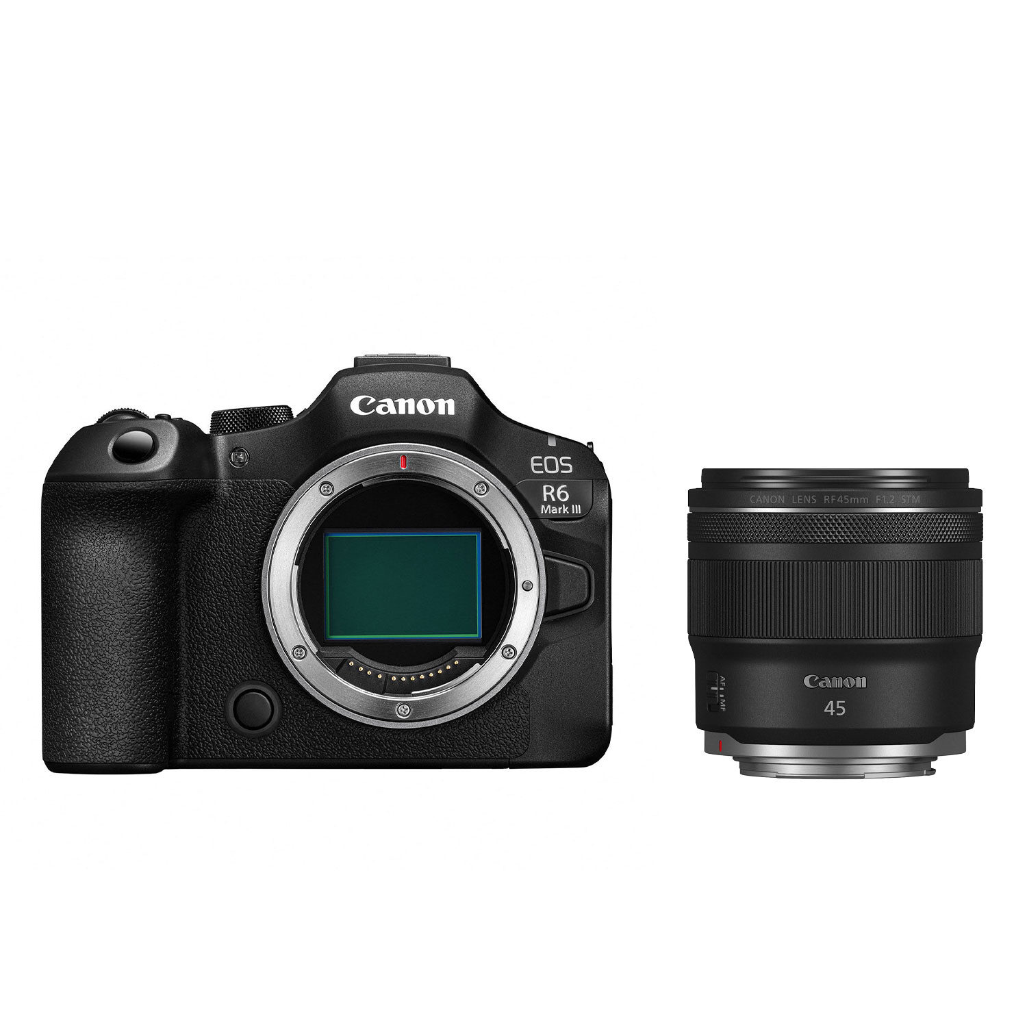 Canon EOS R6 Mark III systeemcamera + RF 45mm f/1.2 STM