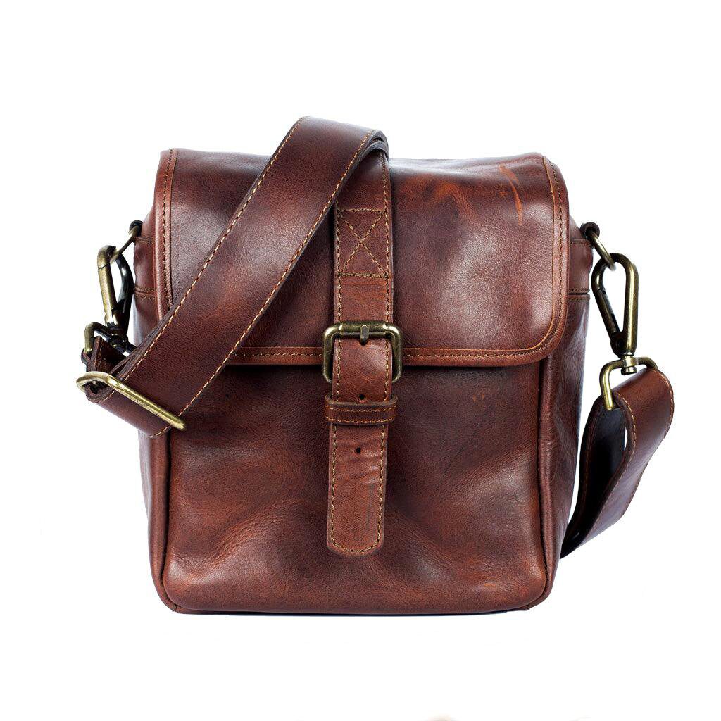 Bronkey Berlin Leather Camera Bag Cognac kopen? | Cameranu