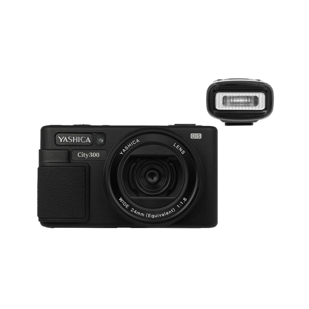 Yashica City 300 compact camera Zwart (incl. QuickFlash)