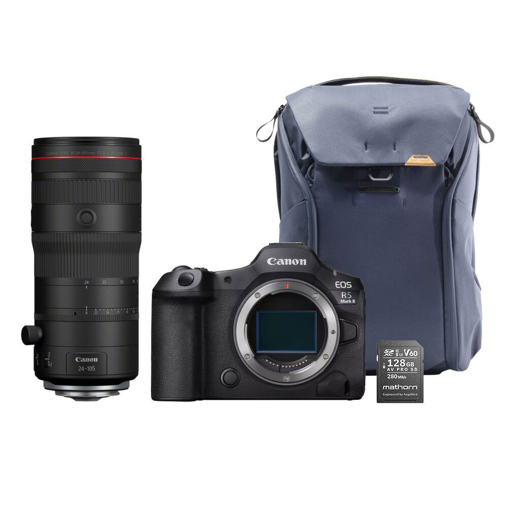 Canon EOS R5 Mark II systeemcamera + RF 24-105mm f/2.8L IS USM Z