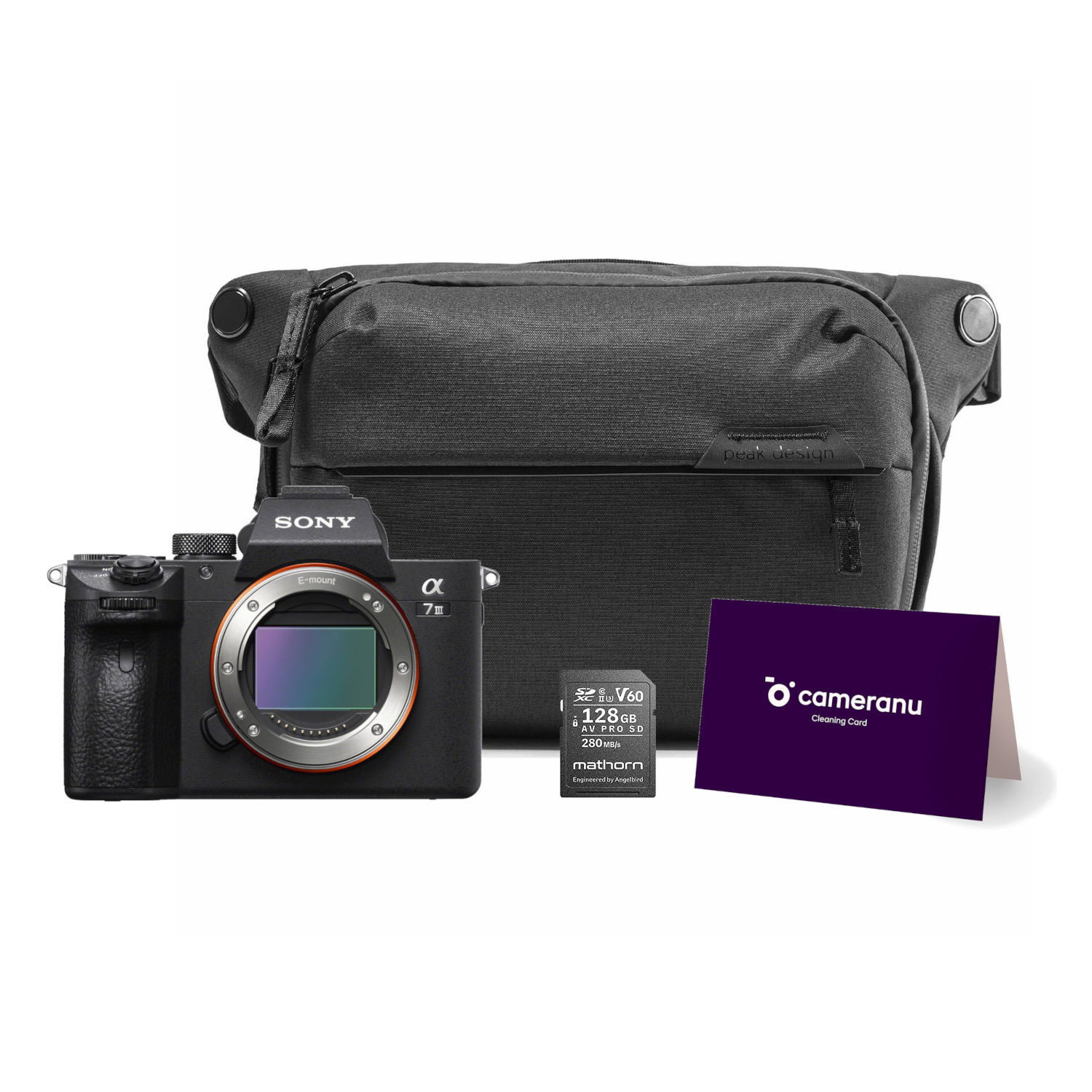 Sony Alpha A7 III systeemcamera Starterskit