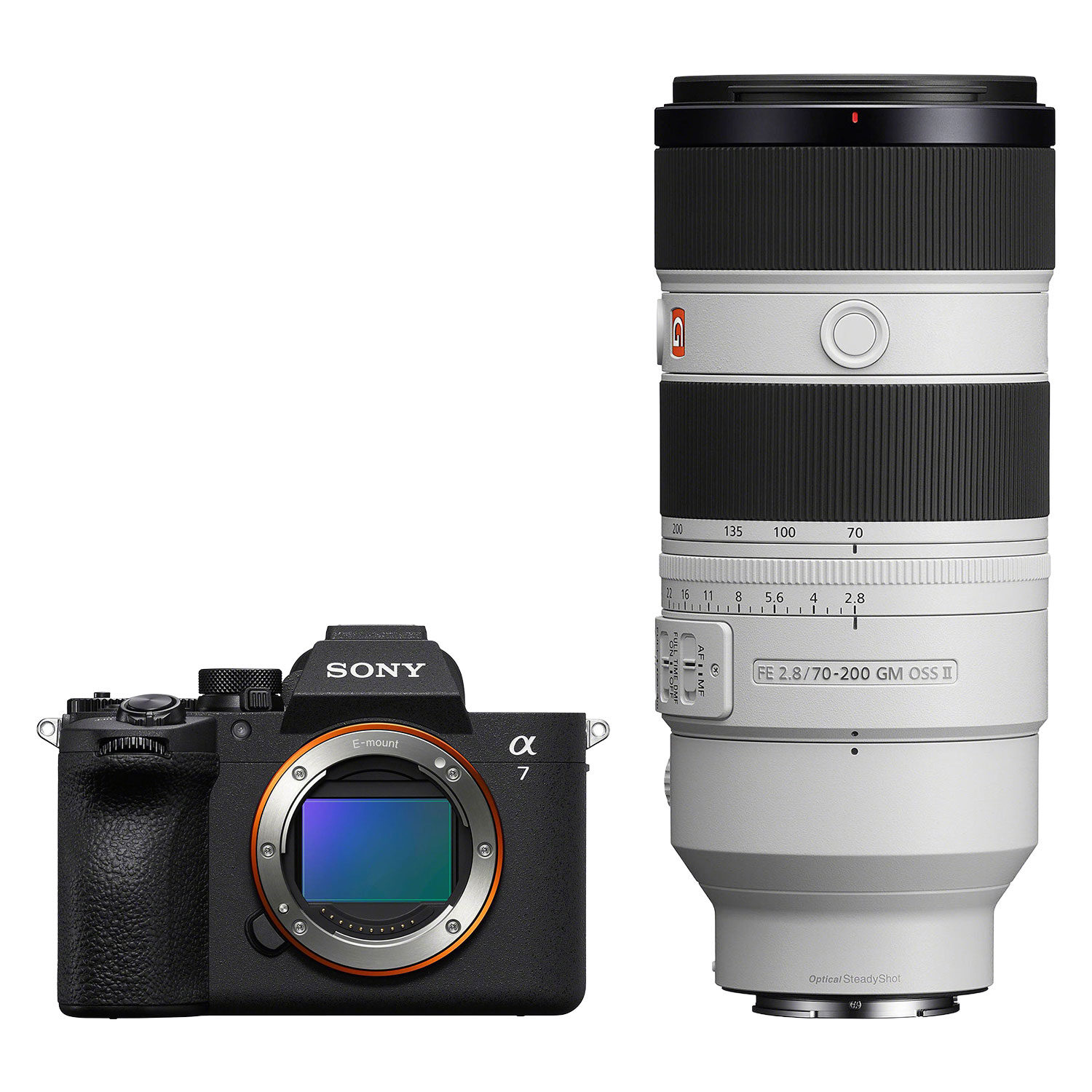 Sony Alpha A7 V systeemcamera + 70-200mm GM II