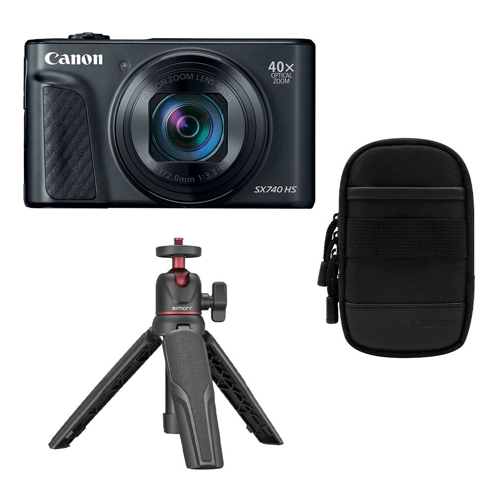 Canon PowerShot SX740 HS Lite Edition Zwart Travel SR