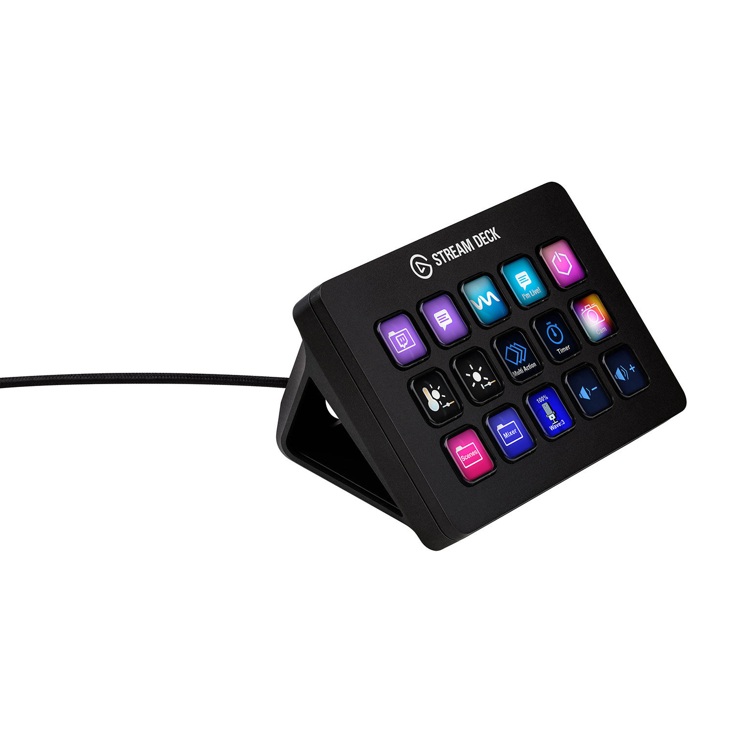 CameraNU Elgato Stream Deck MK.2 Zwart aanbieding
