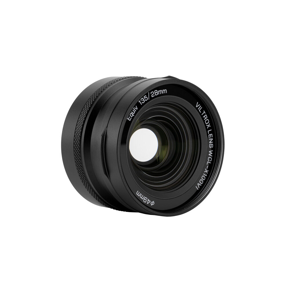 Viltrox WCL-X100VI Wide-angle Conversion Lens for Fujifilm X100 Series Black