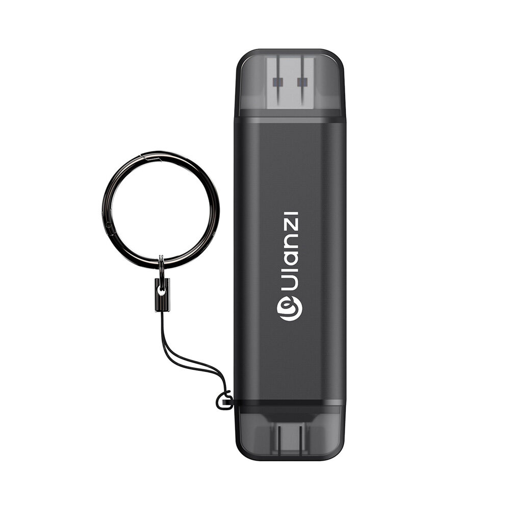 Ulanzi CR3 3-in-1 Card Reader 4.0 met USB-A en USB-C