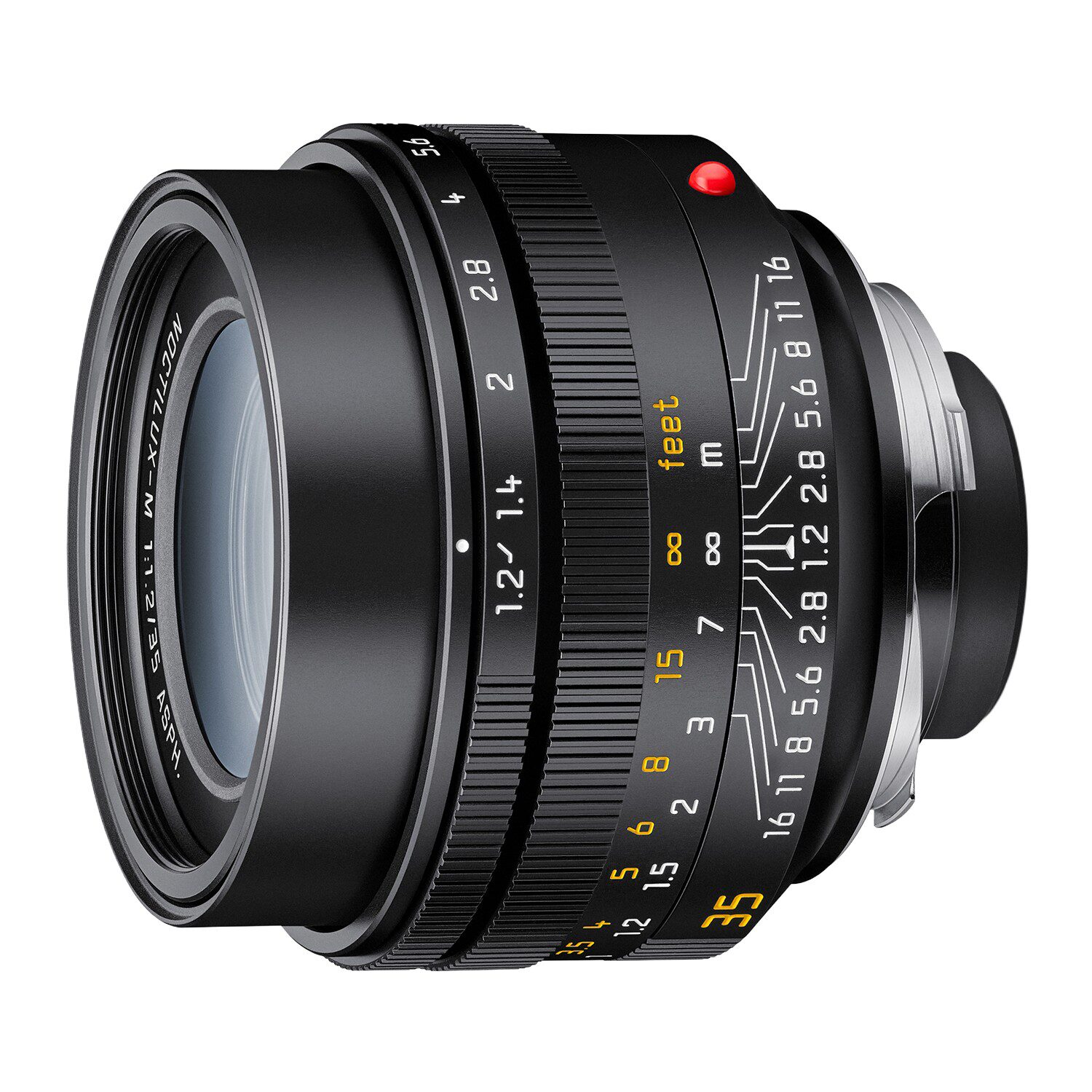 Leica Noctilux-M 35mm f/1.2 ASPH M-mount objectief Zwart