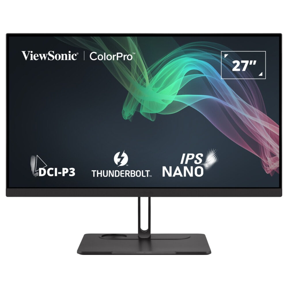 ViewSonic VP2776T-4K 27 inch monitor Zwart