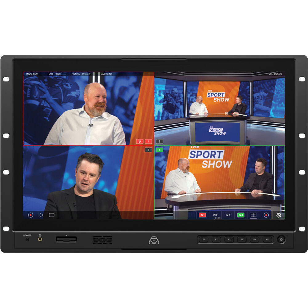 Atomos Shogun AV-19 Rackmount 4K HDR Monitor-Recorder-Switcher