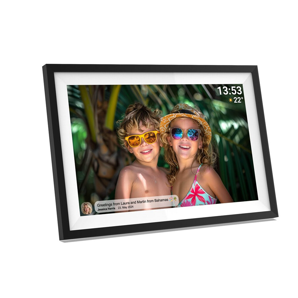 CameraNU Denver Frameo PFF-1016 digitale fotolijst 10.1 inch Zwart aanbieding