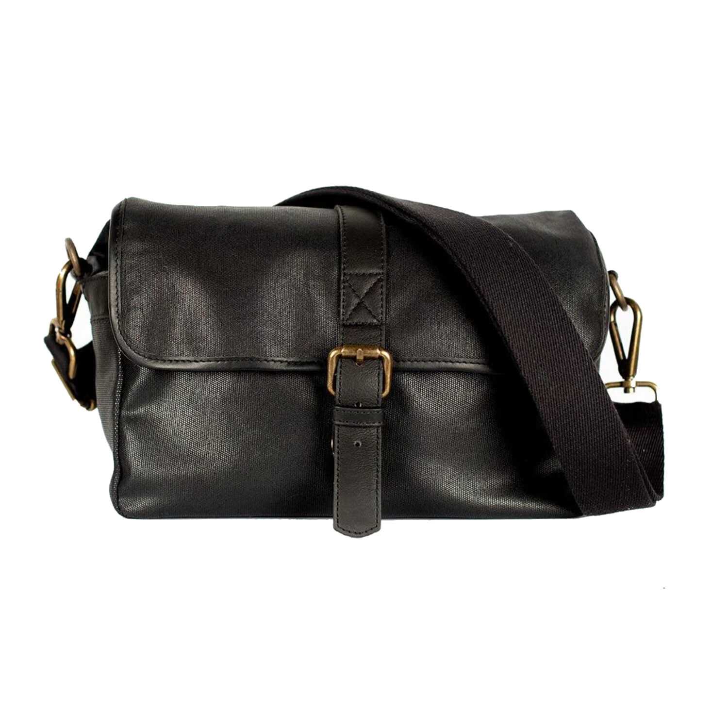 Bronkey Paris Waxed Canvas Camera Bag Zwart | Cameranu