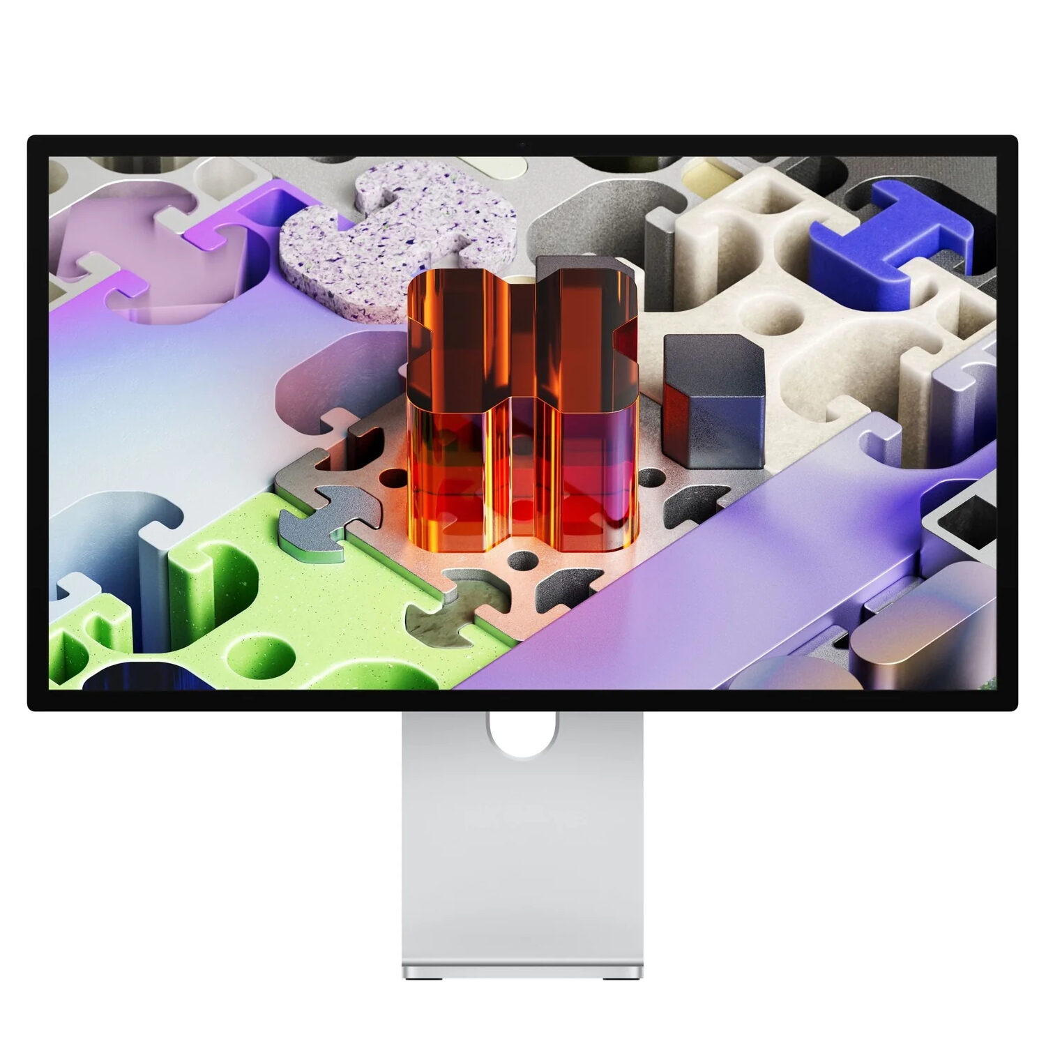 Apple Studio Display XDR - Standaardglas - Kantelbare en in hoogte verstelbare standaard