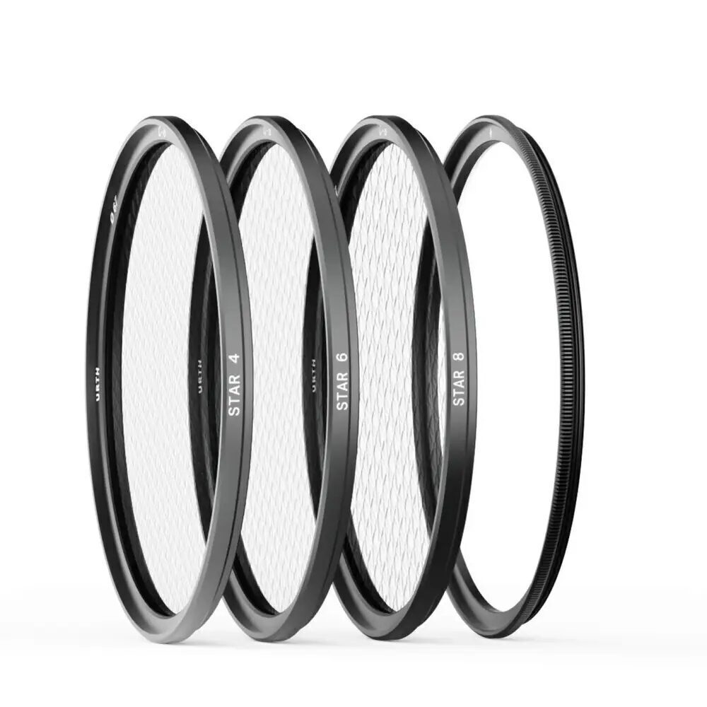 Urth 62mm Magnetic Stellar Filter Kit Plus+ (4-point, 6-point, 8-point)