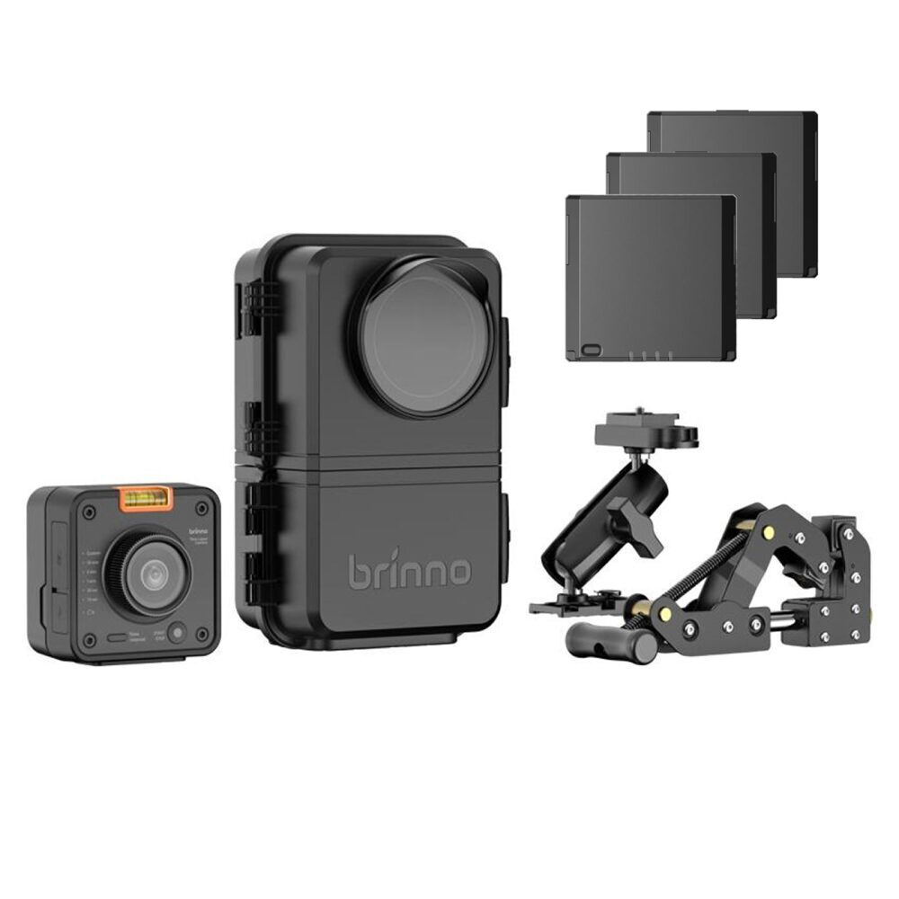 Brinno BCC5000 Time-Lapse Camera Bundle + extra accu