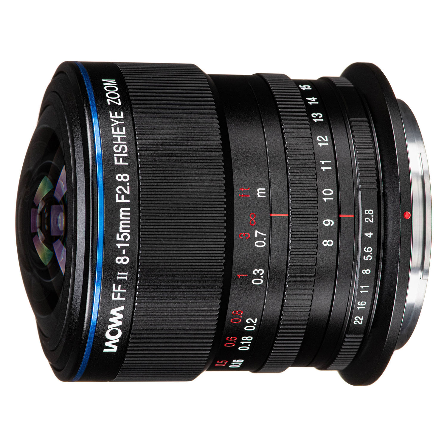 Laowa 8-15mm f/2.8 FF Zoom Fisheye Fujifilm GFX-mount objectief