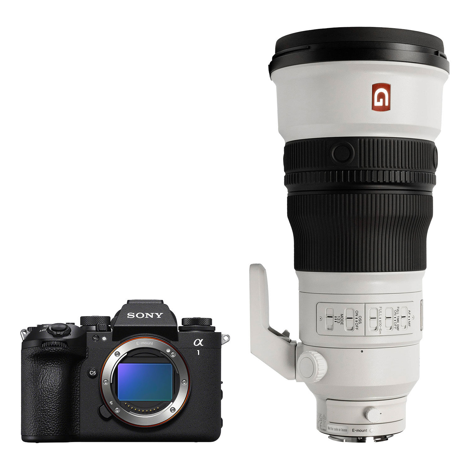 Sony Alpha A1 II systeemcamera Zwart + FE 300mm f/2.8 GM OSS
