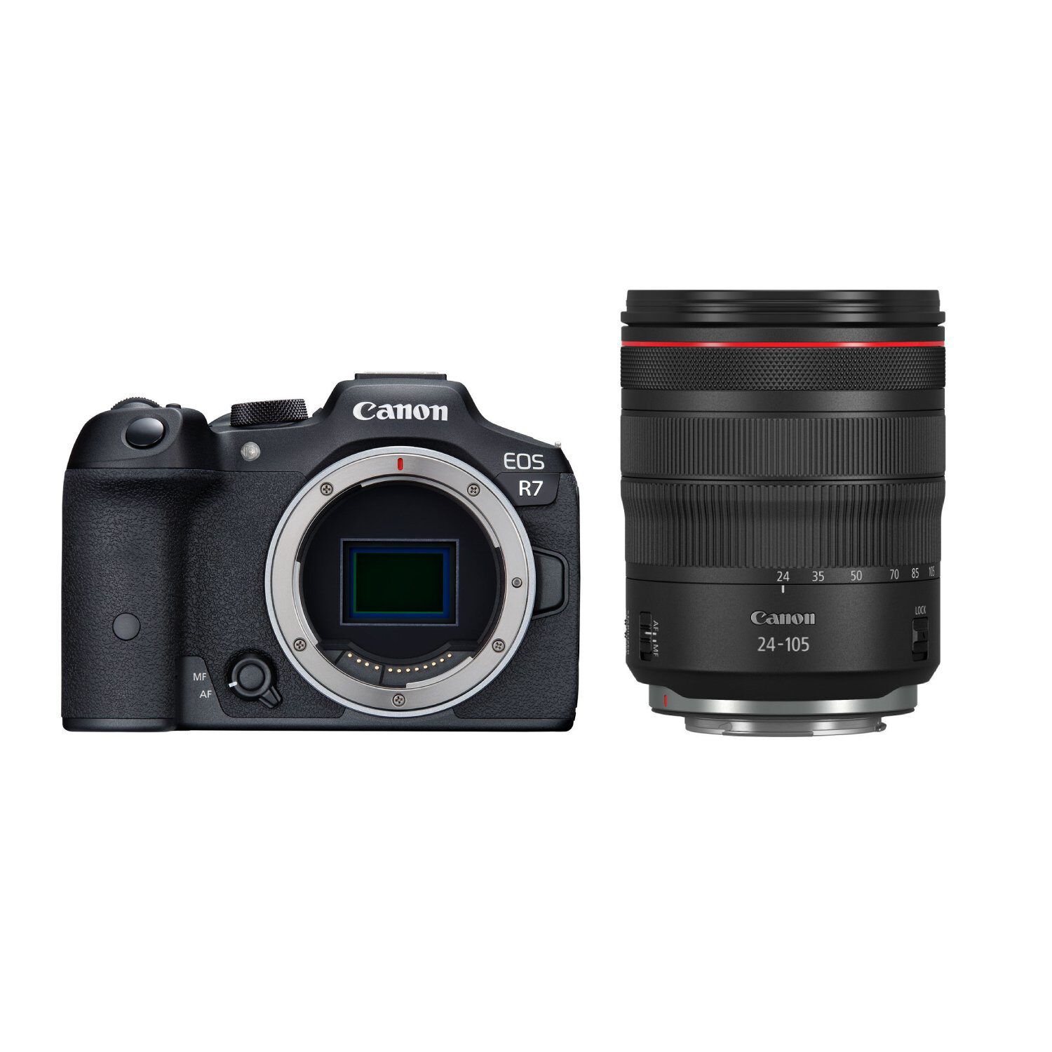 Canon EOS R7 systeemcamera + 24-105mm 4.0 L IS USM