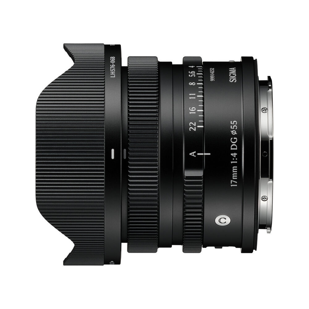 Sigma 17mm f/4.0 DG Contemporary Sony E-mount objectief Zwart