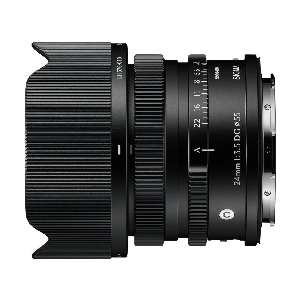 Sigma 24mm f/3.5 DG Contemporary Sony E-mount objectief Zwart