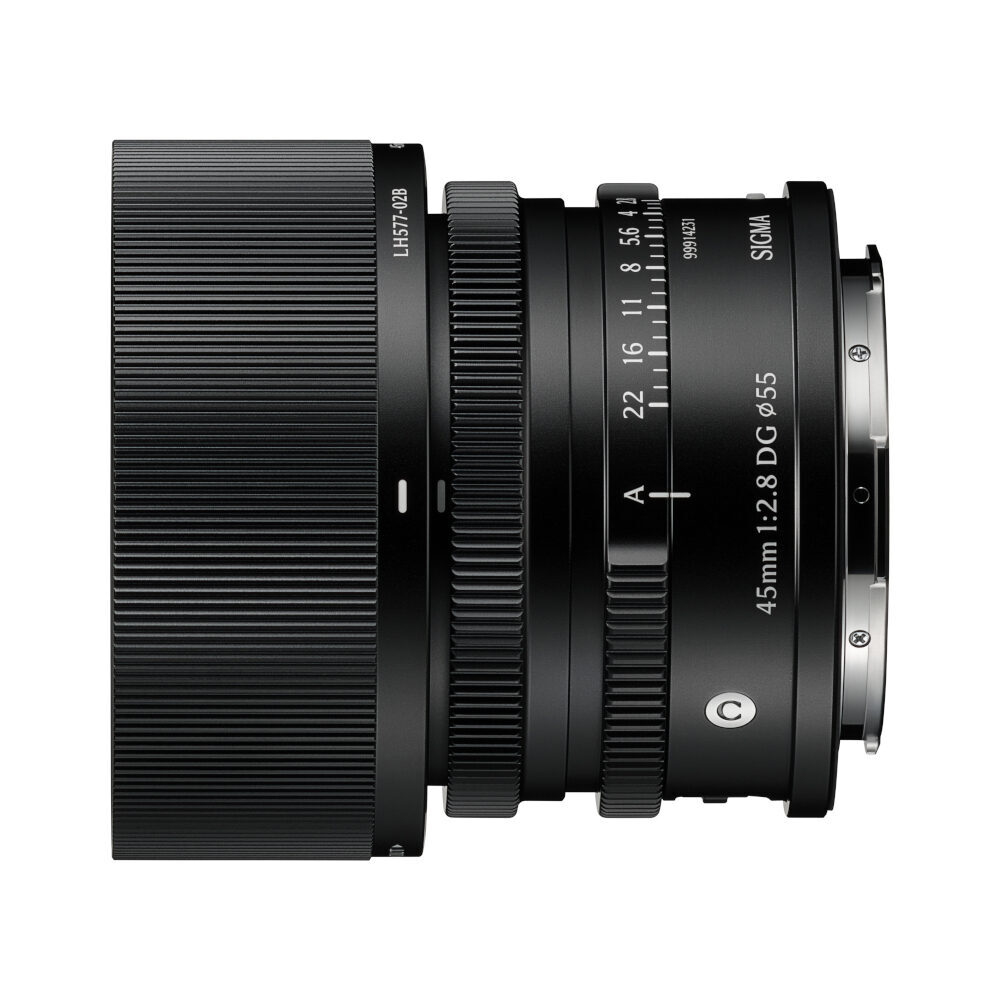 Sigma 45mm f/2.8 DG Contemporary Sony E-mount objectief Zwart