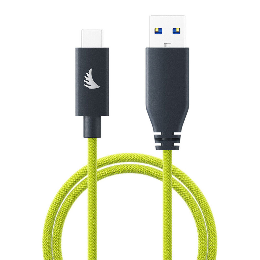 Angelbird USB A-to-C 3.2 Solid Flex Cable Lime 32cm