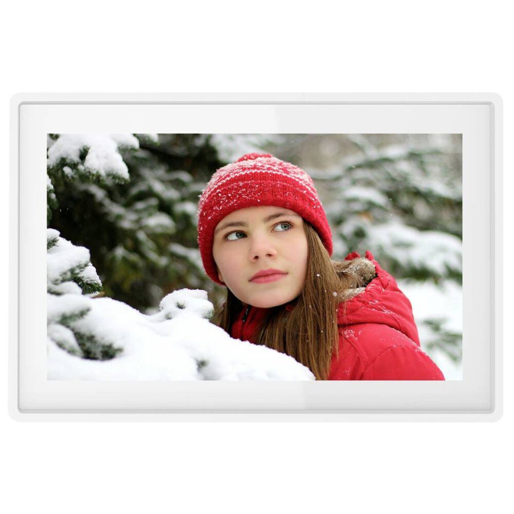 CameraNU Denver Frameo PFF-1021 digitale fotolijst 10.1 inch Wit aanbieding