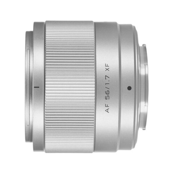 Viltrox AF 56mm f/1.7 XF Fujifilm X-mount objectief Zilver