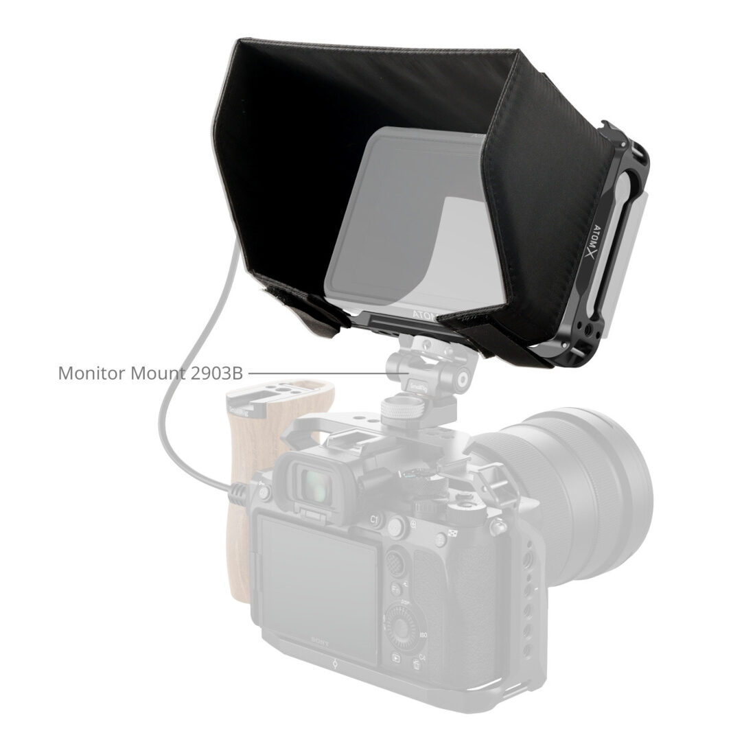 SmallRig 3788B Cage Kit voor Atomos Ninja Serie