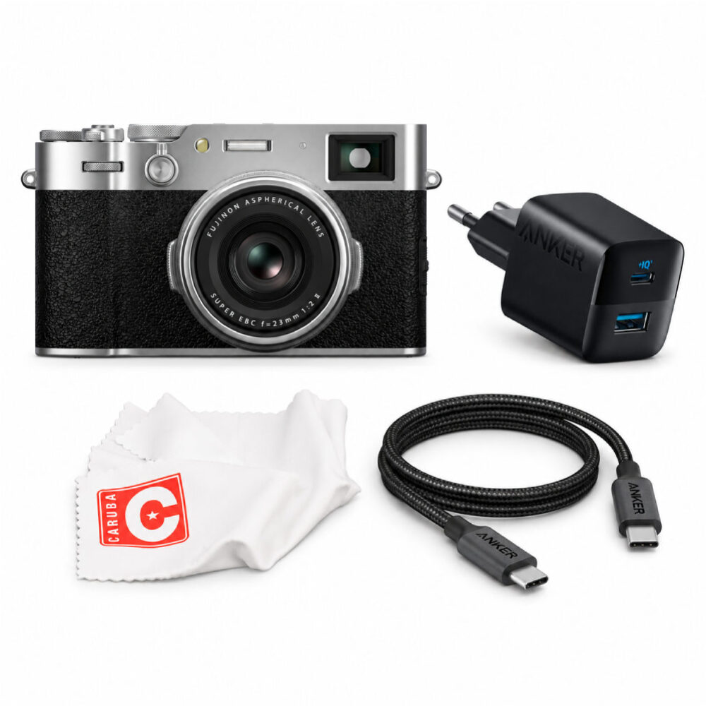 Fujifilm X100VI compact camera Zilver Vakantiegeld kit