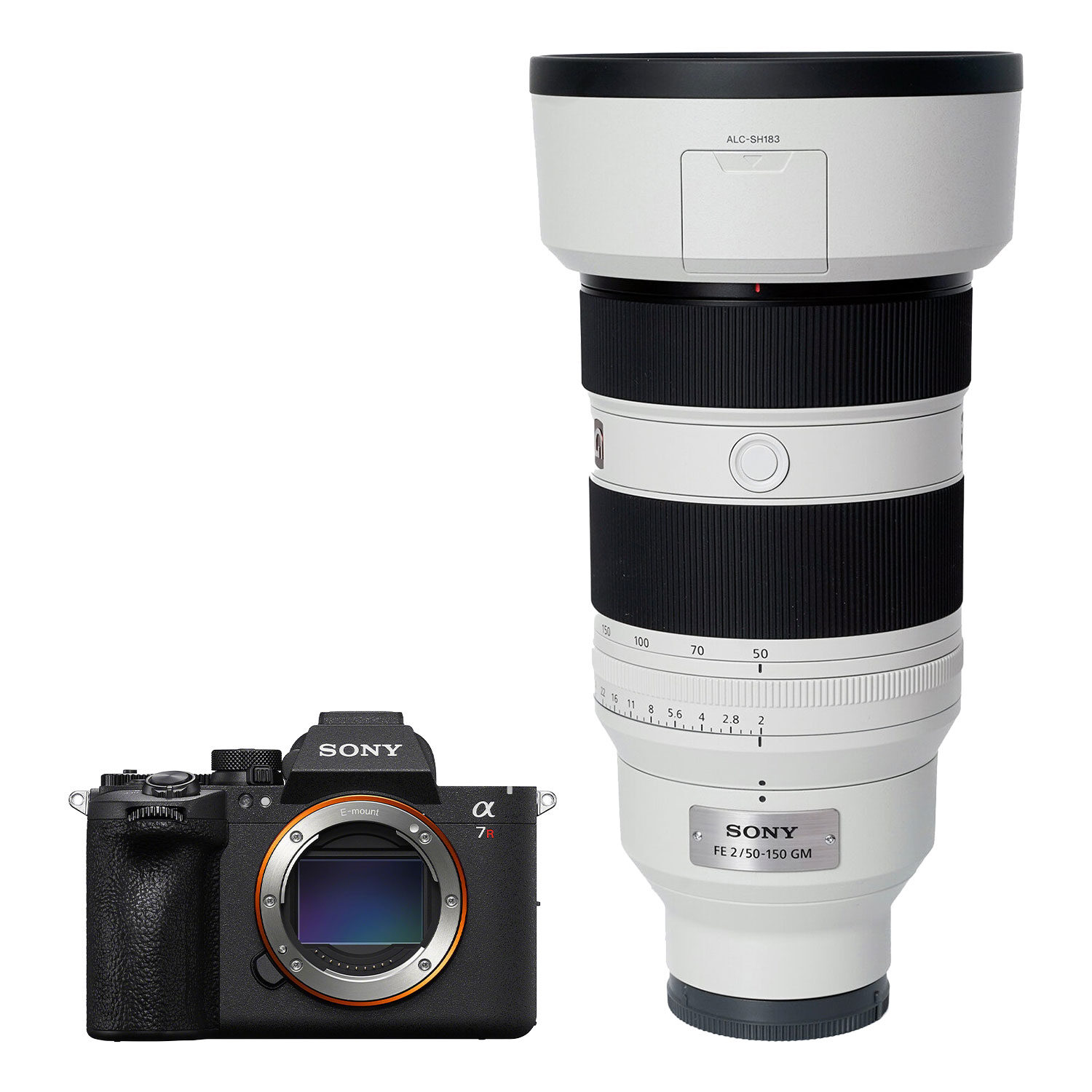 Sony Alpha A7R VI systeemcamera + 50-150mm GM