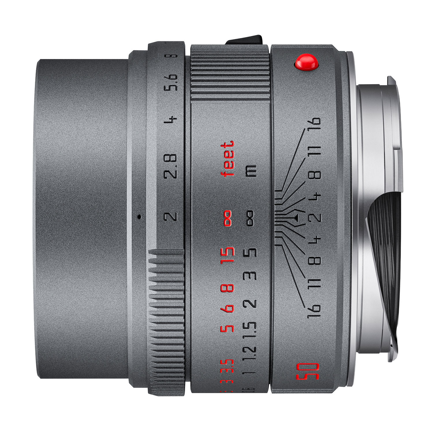 Leica APO-Summicron-M 50mm f/2.0 ASPH M-mount objectief Metal Grey