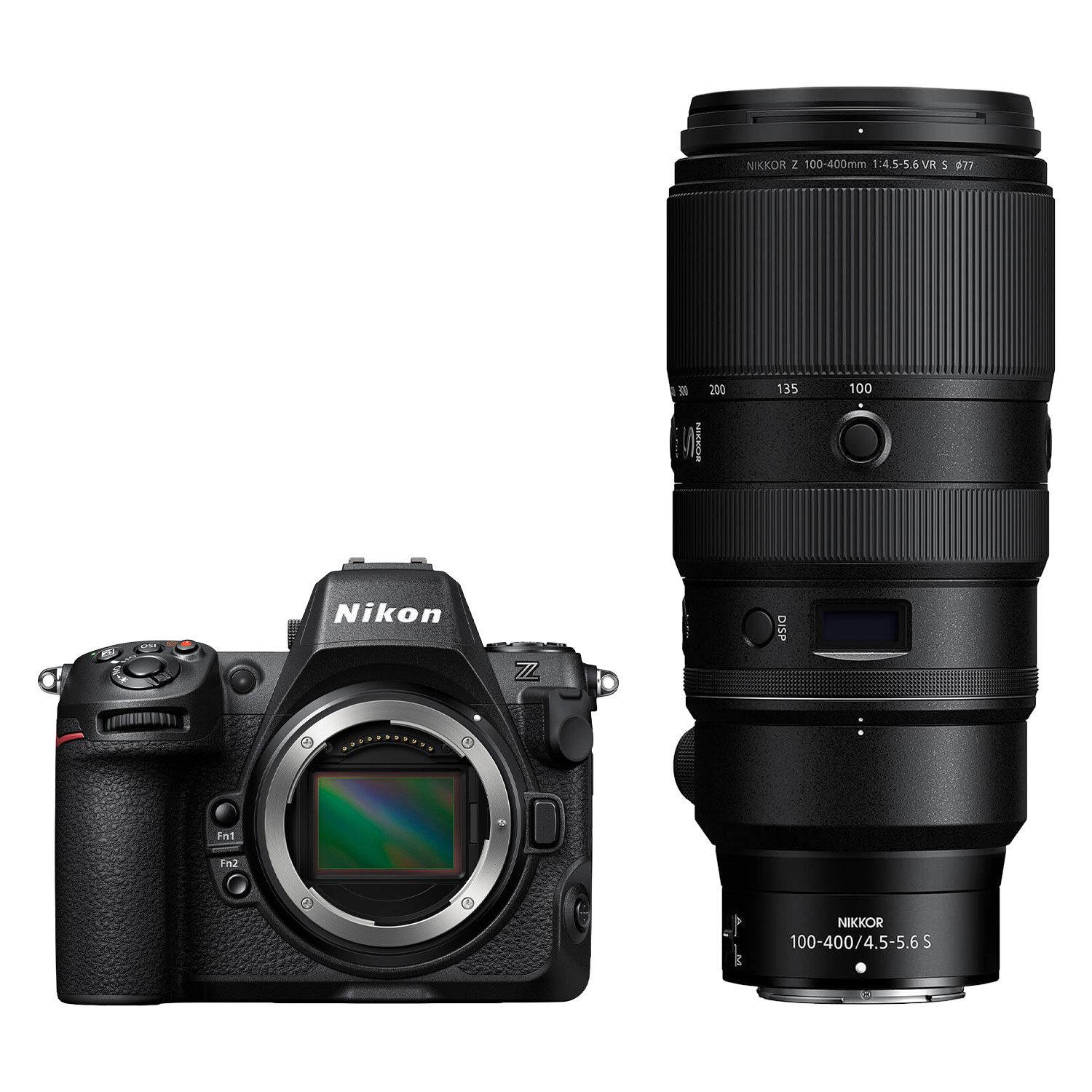 Nikon Z8 systeemcamera + 100-400mm f/4.5-5.6 VR S