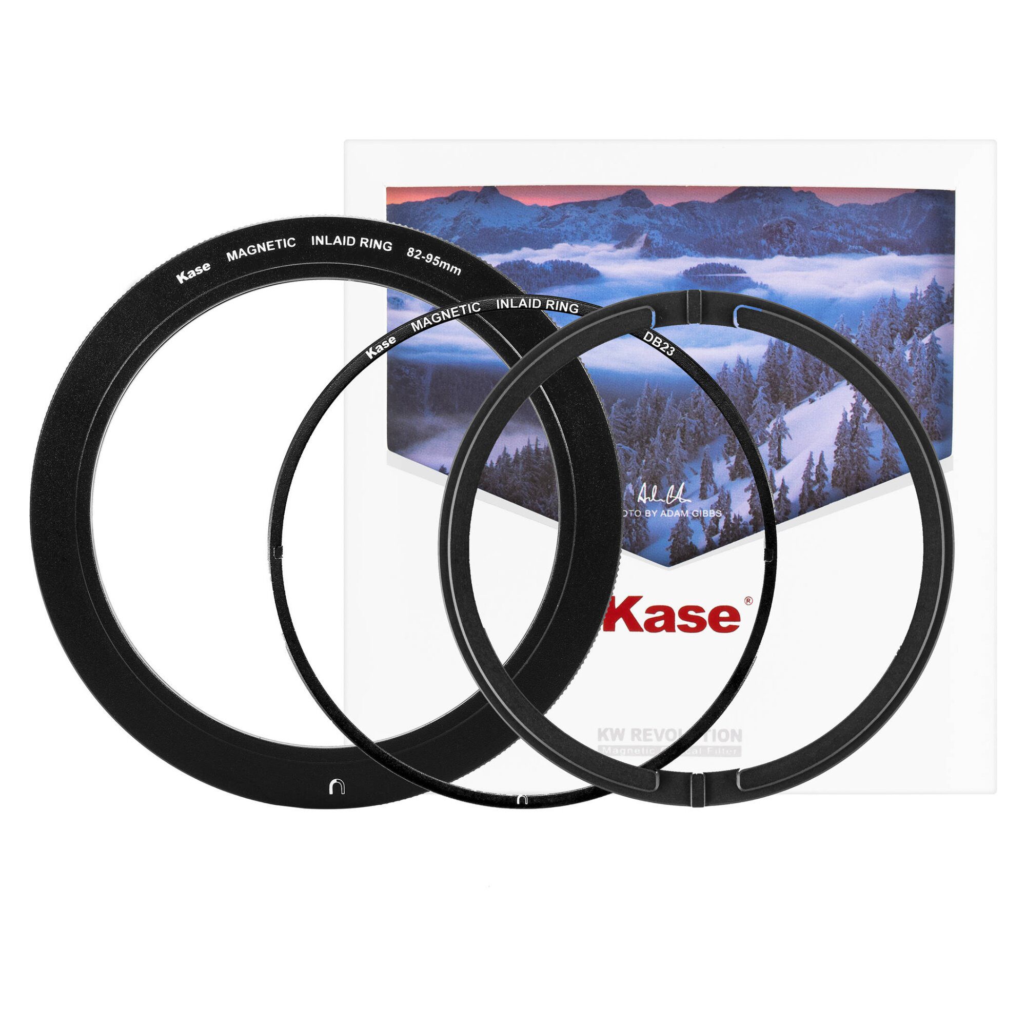 Kase Wolverine Revolution Magnetic Step-Up Ring Kit 77-95mm