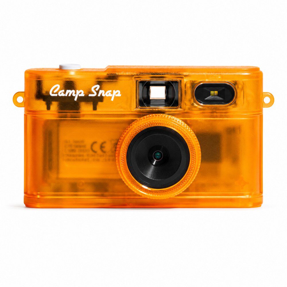 Camp Snap Camera 2 (Screen-Free Digital Camera) Tangerine Drift