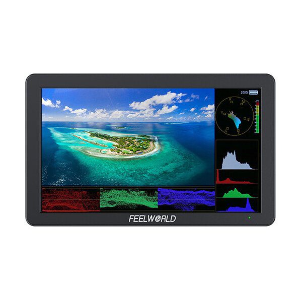 Feelworld T6 6″ 4K HDMI HD Monitor with Metal Case