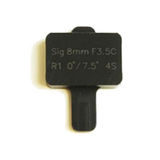 Nodal Ninja R1 Stop Plate Sigma 8mm f/3.5 Canon Mount 0°/ 7.5° 4 stops