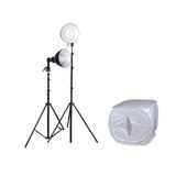 Falcon Eyes Continu Lichtset LHK-240 + Opnametent LFPB-2 60x60