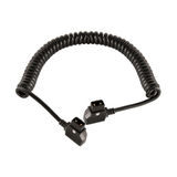 Shape 50cm Coiled Cable 12VDC D-Tap tot D-Tap